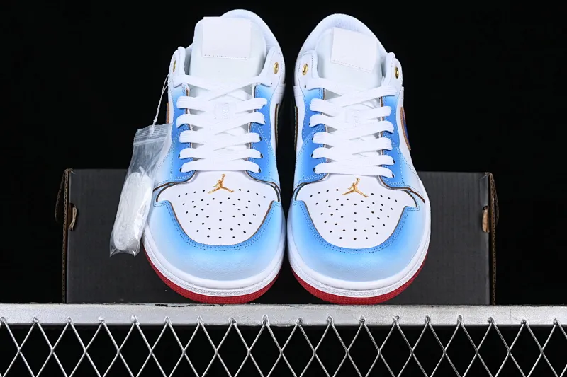 All categories Air Jordan Jordan series basketball shoes Air Jordan 1 Low Z version Air Jordan 1 Low AJ1 Joe 1 metal gradient low-top cultural casual sneakers FN8899-141